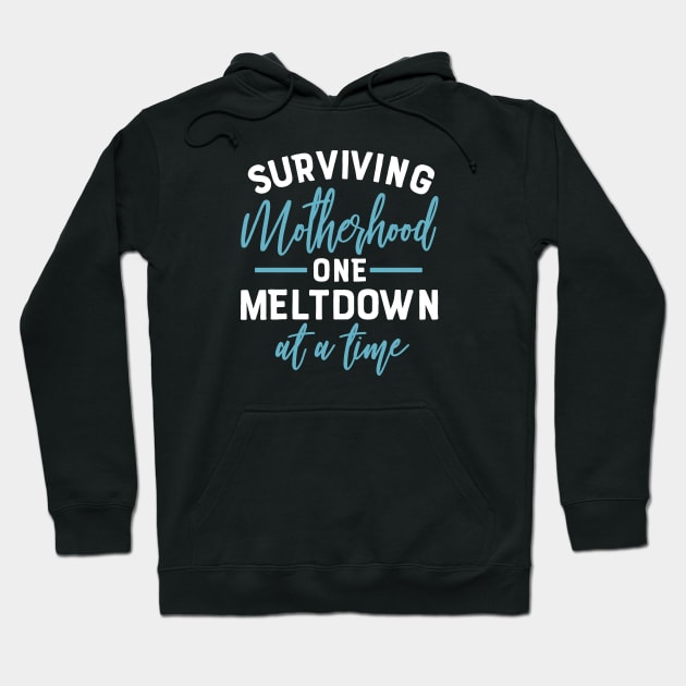 Surviving motherhood one meltdown at a time for moms Hoodie by artsytee